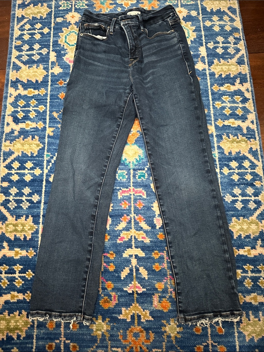Good American good curve - ankle straight jeans in 1338 - Straight-Leg Jeans
